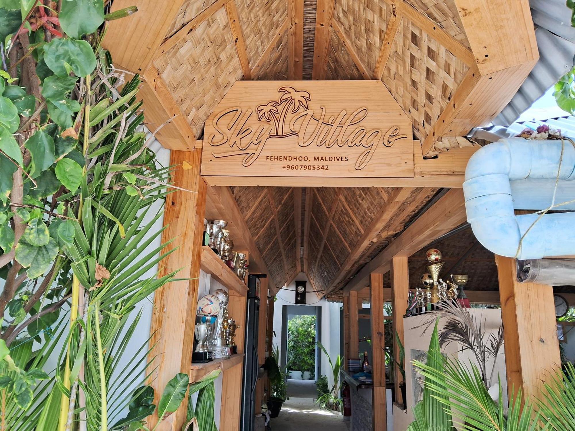 Sky Village Fehendhoo Buitenkant foto